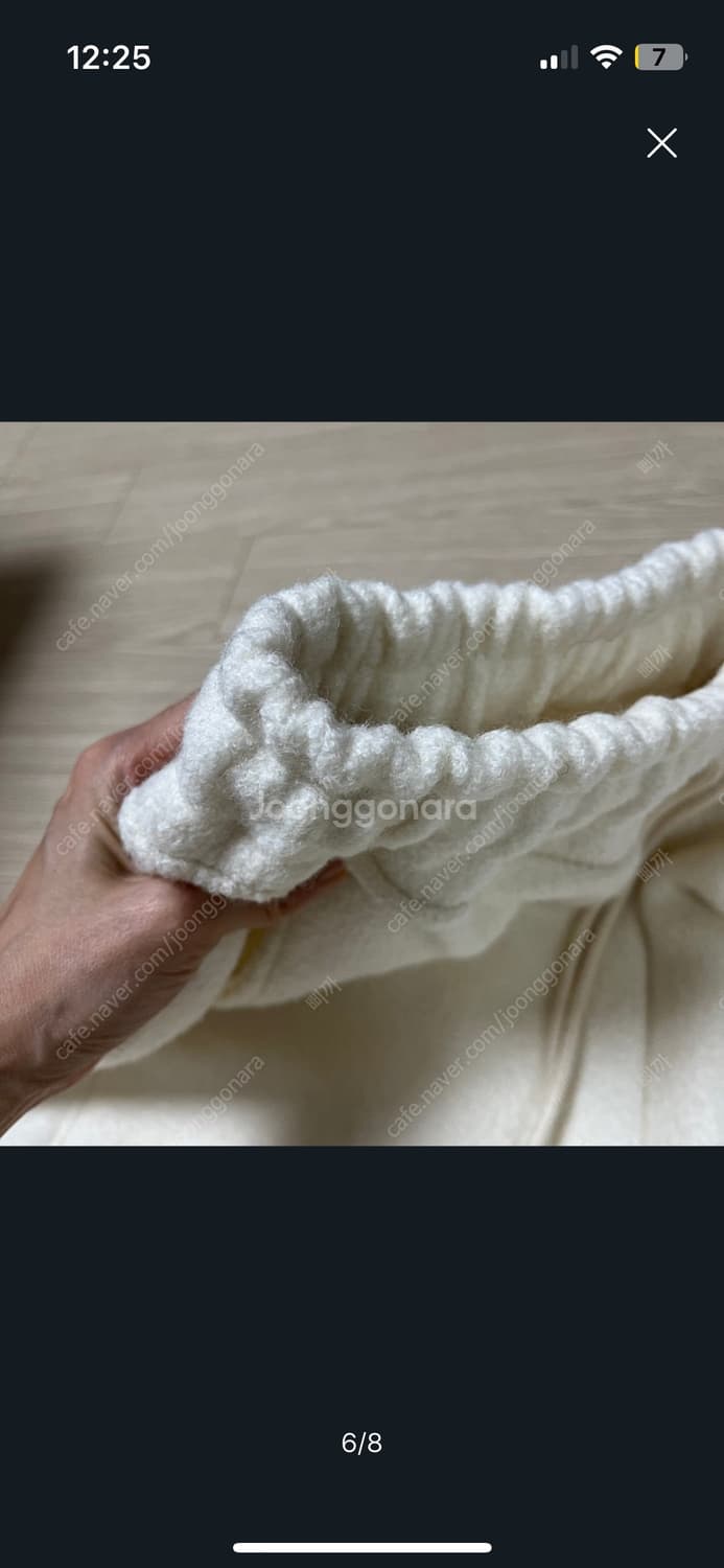 울 와이드 스트링 조거팬츠  상품이미지6