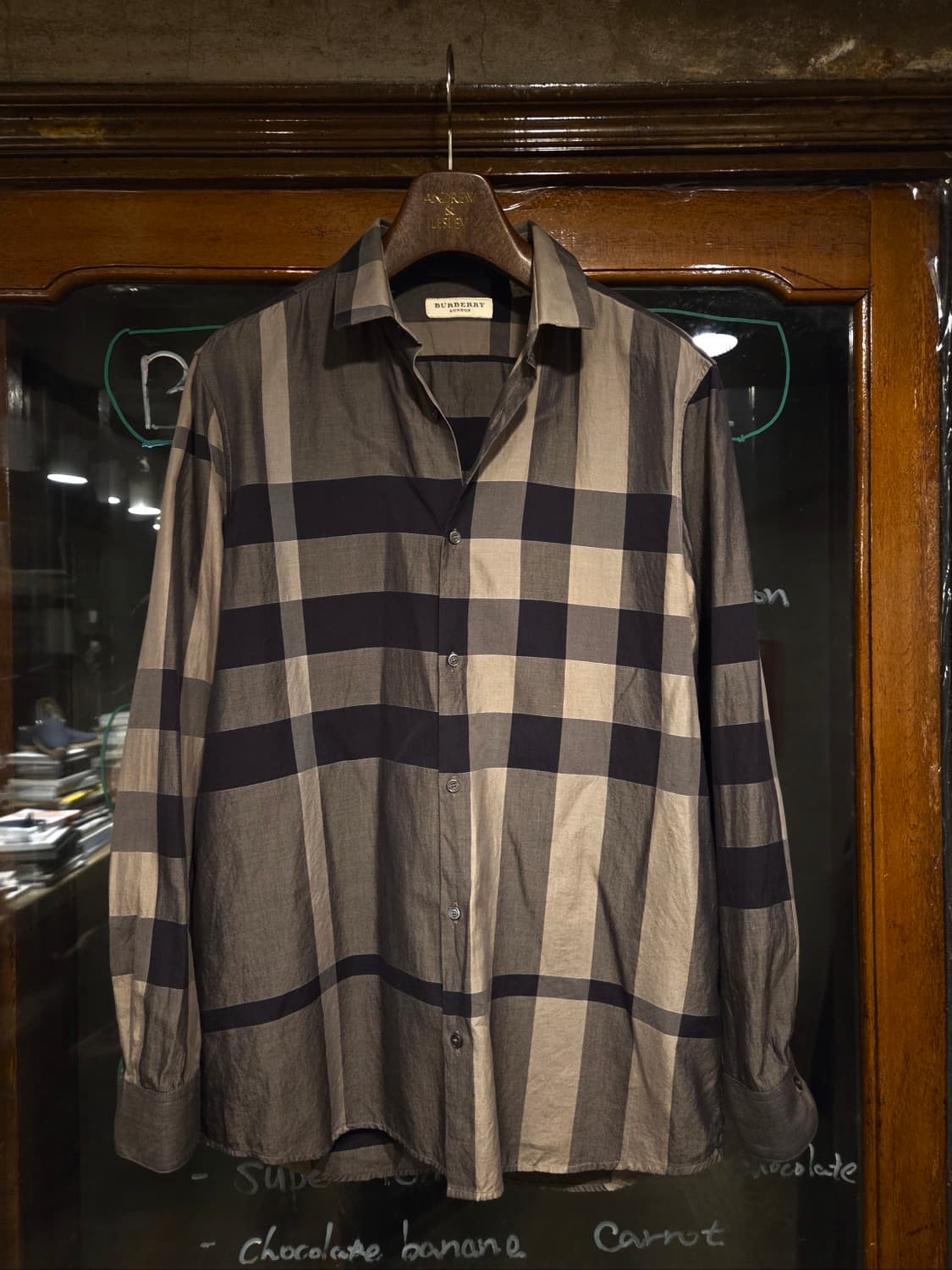 버버리 런던 노바패턴 클래식셔츠 상품이미지1