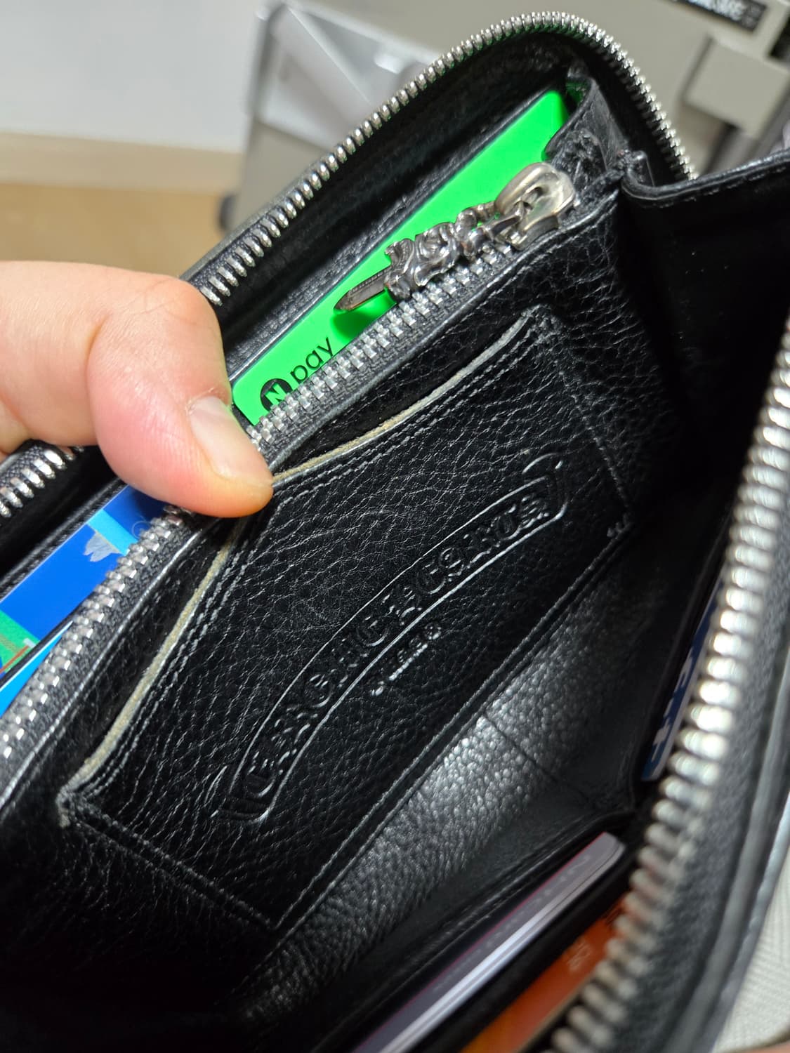 정품 크롬하츠 필리그리 장지갑 상품이미지9