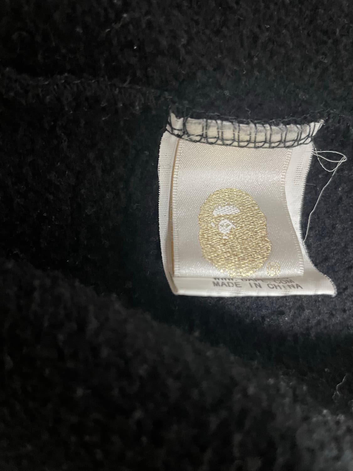 베이프 검정 카모 후드집업 상품이미지3