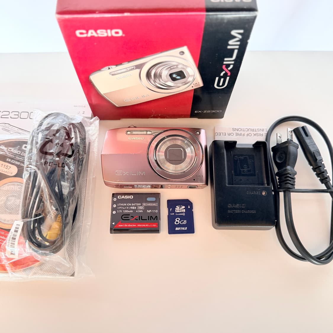 🎀 로제 나연 픽 풀박스🎀카시오 엑실림 EX-Z2300 핑크 디카 상품이미지4