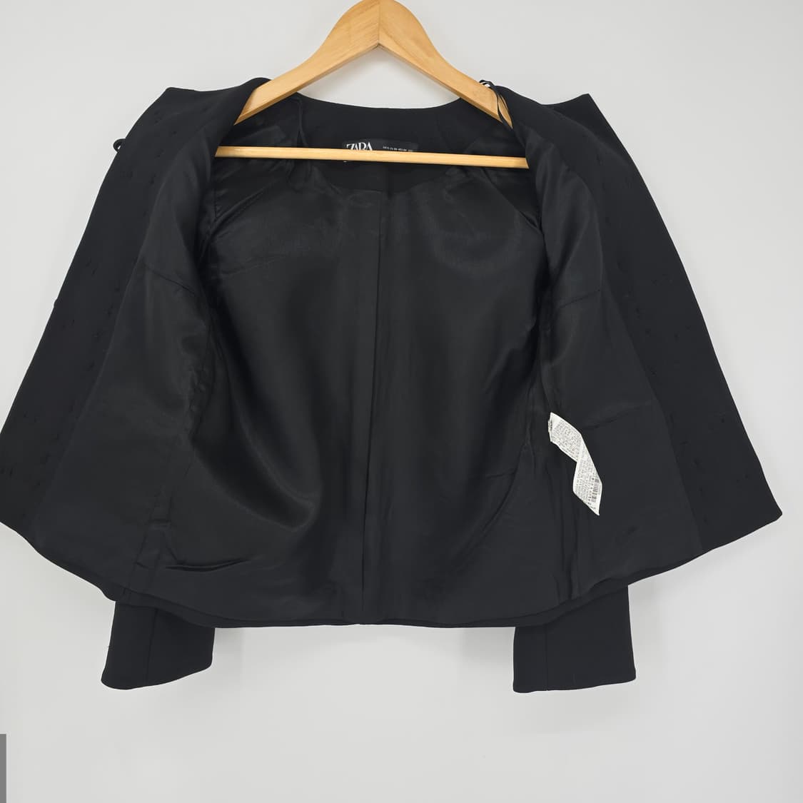 ZARA 차이나 매듭 노카라 자켓 상품이미지8