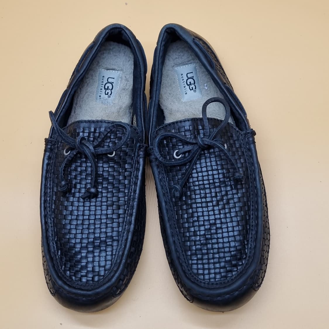 UGG 어그 가죽 남성 털로퍼 실사이즈270. 상품이미지2