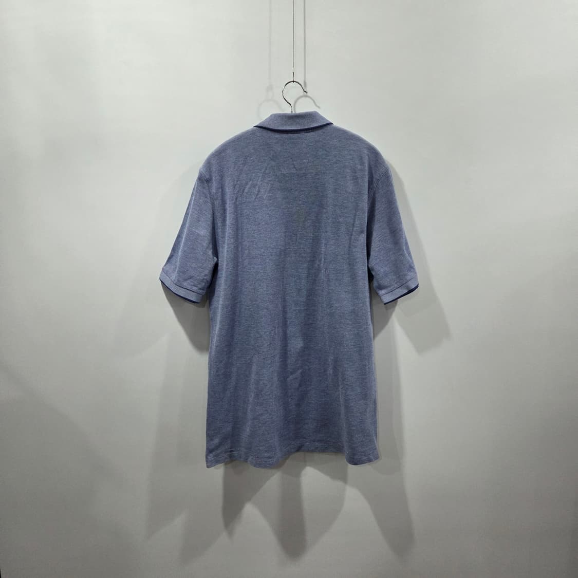 브룩스브라더스 피케 카라 멜란지 블루 반팔티 M  상품이미지5