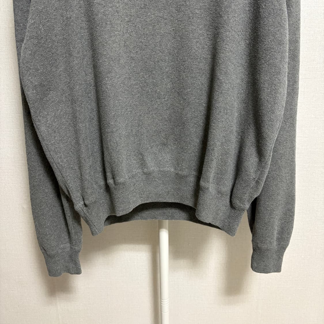 폴로 랄프로렌 코튼 스웻 니트 / 그레이, M 상품이미지3