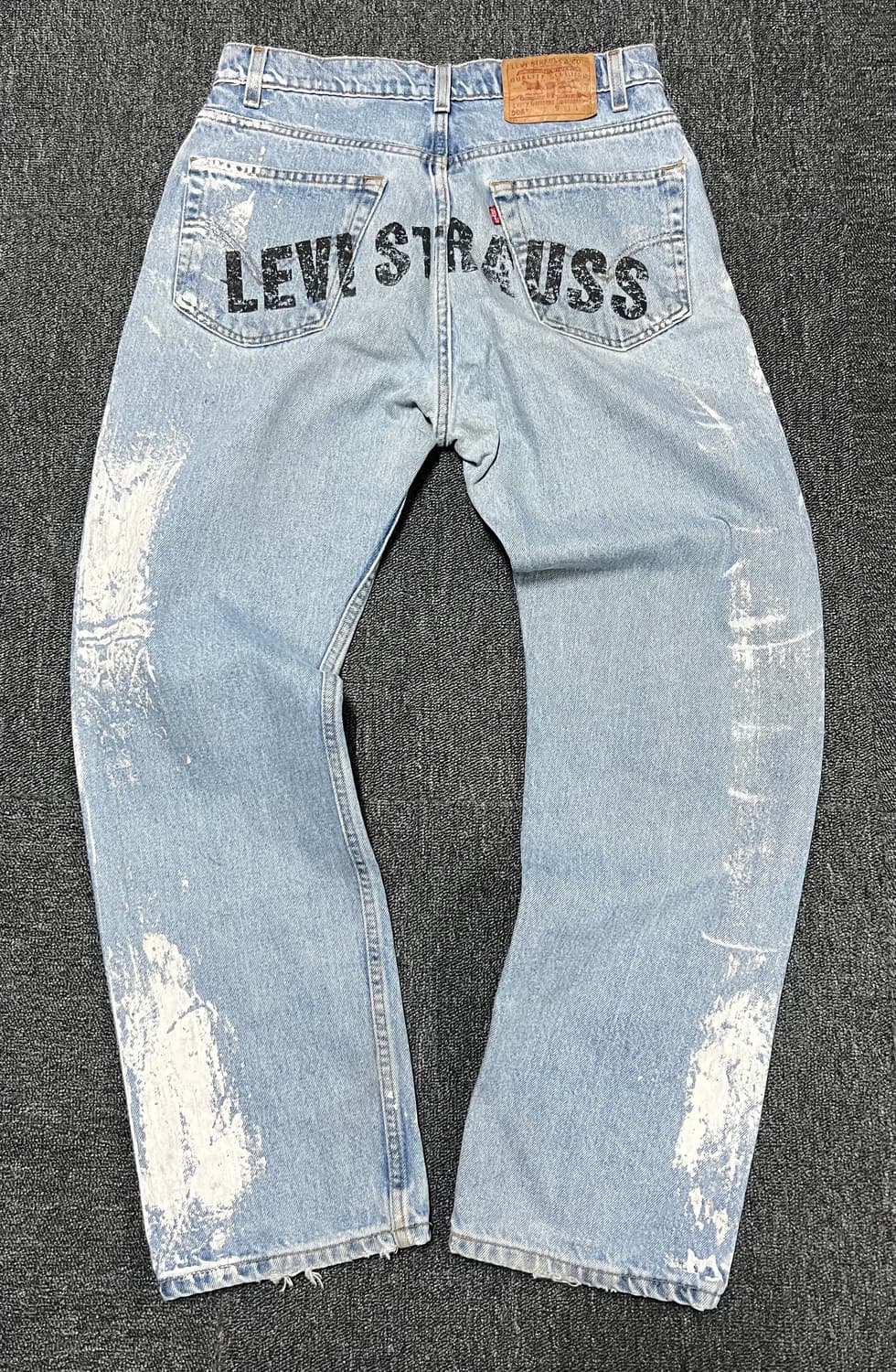 리바이스 501 프린팅 데님팬츠 상품이미지3