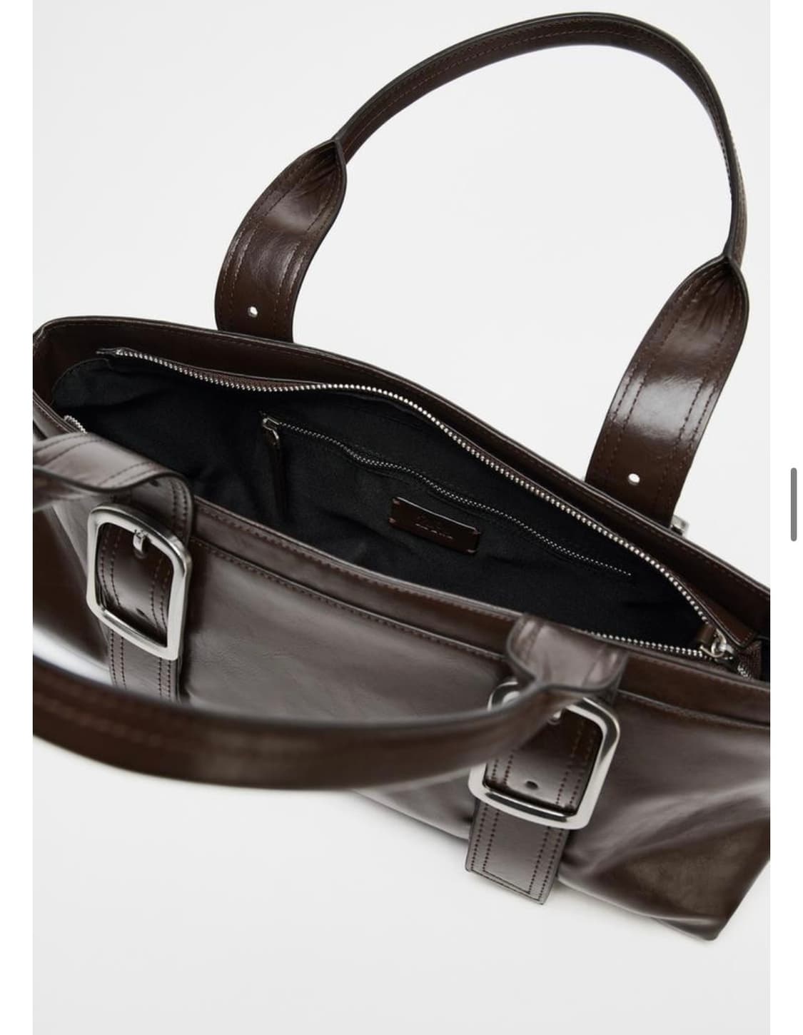 자라 버클 롱 시티백 숄더백 상품이미지2