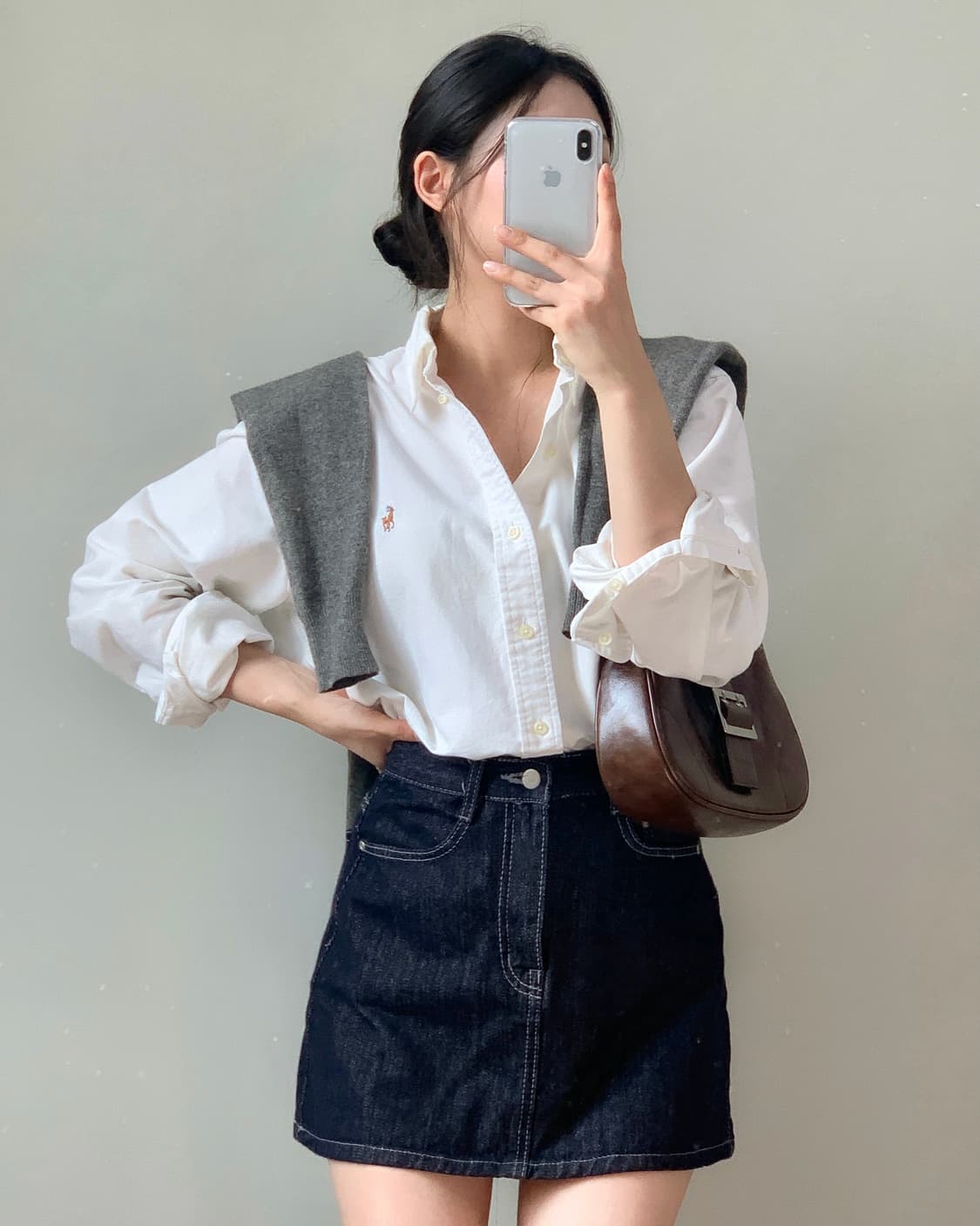 폴로 화이트 셔츠  상품이미지2