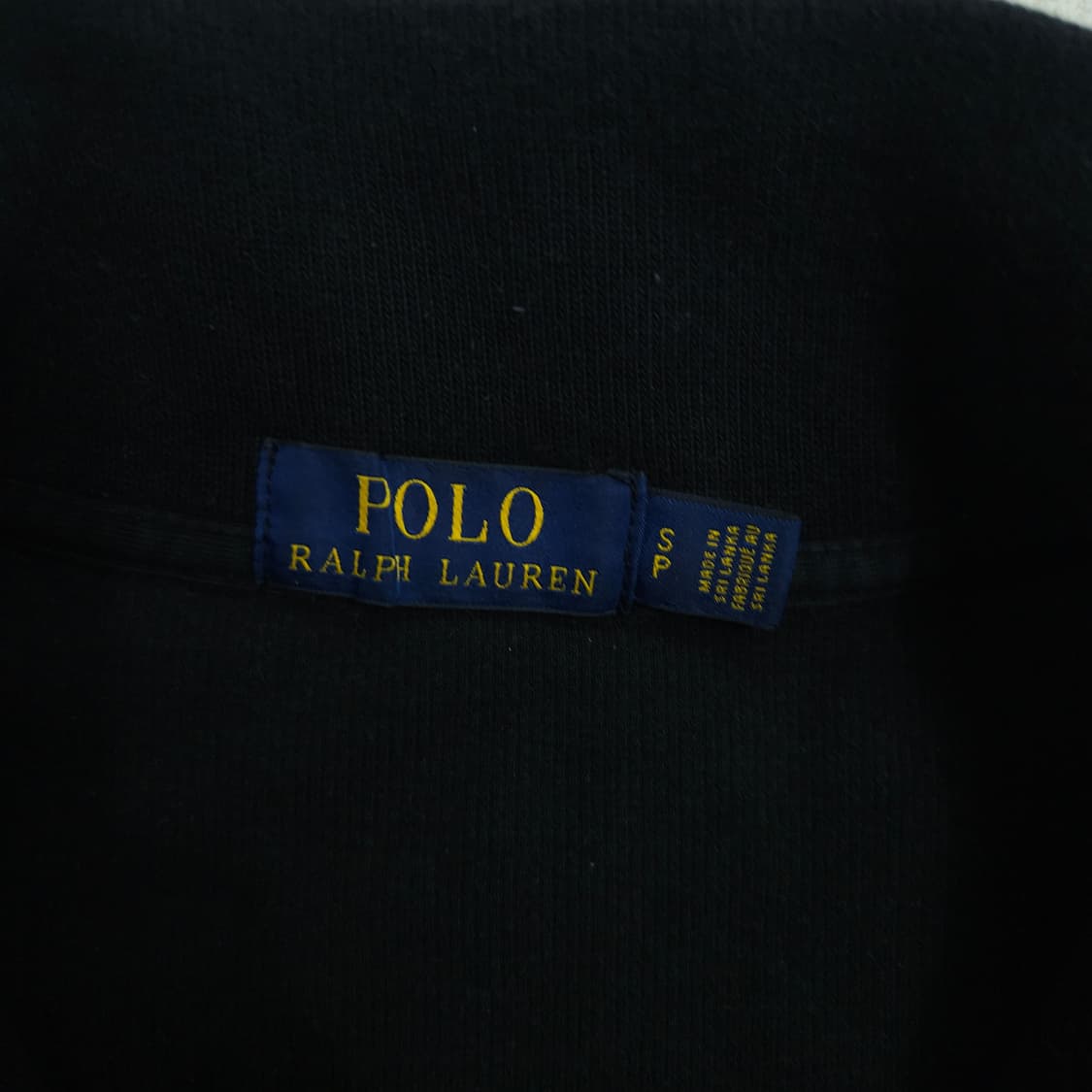 폴로 랄프 로렌 신형 반집업 니트 S 블랙 상품이미지5