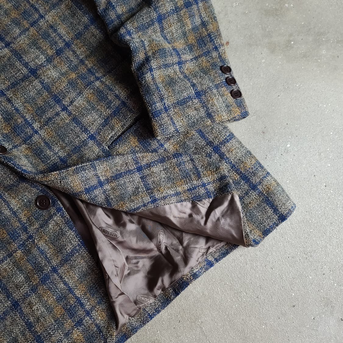 미쏘니 체크자켓 상품이미지5