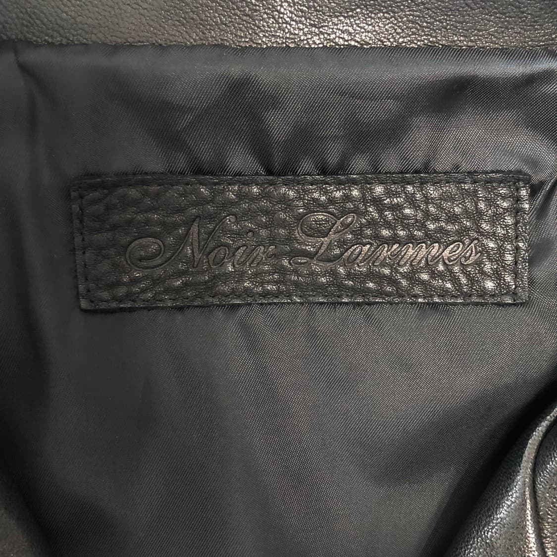 느와르라르메스 레더자켓 상품이미지5