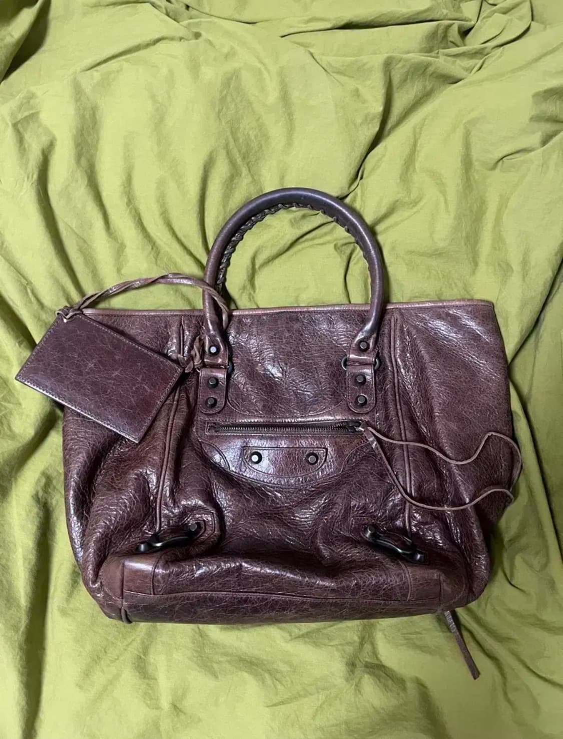 [정품 검수 완료]발렌시아가 더선데이 토트 숄더백 상품이미지7