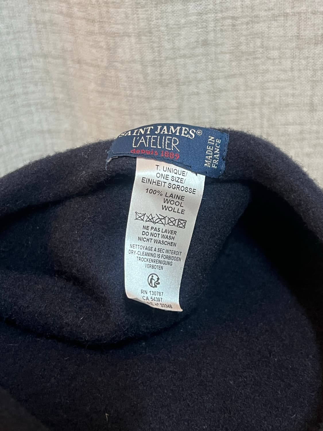 세인트제임스 베레모(다크네이비) 상품이미지6