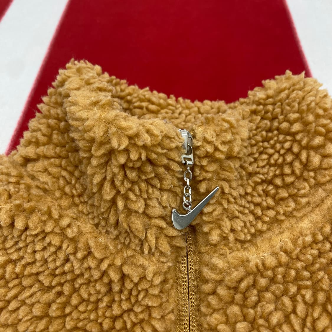 나이키 크롭 플리스자켓 여성 S 실측 55-66  상품이미지3