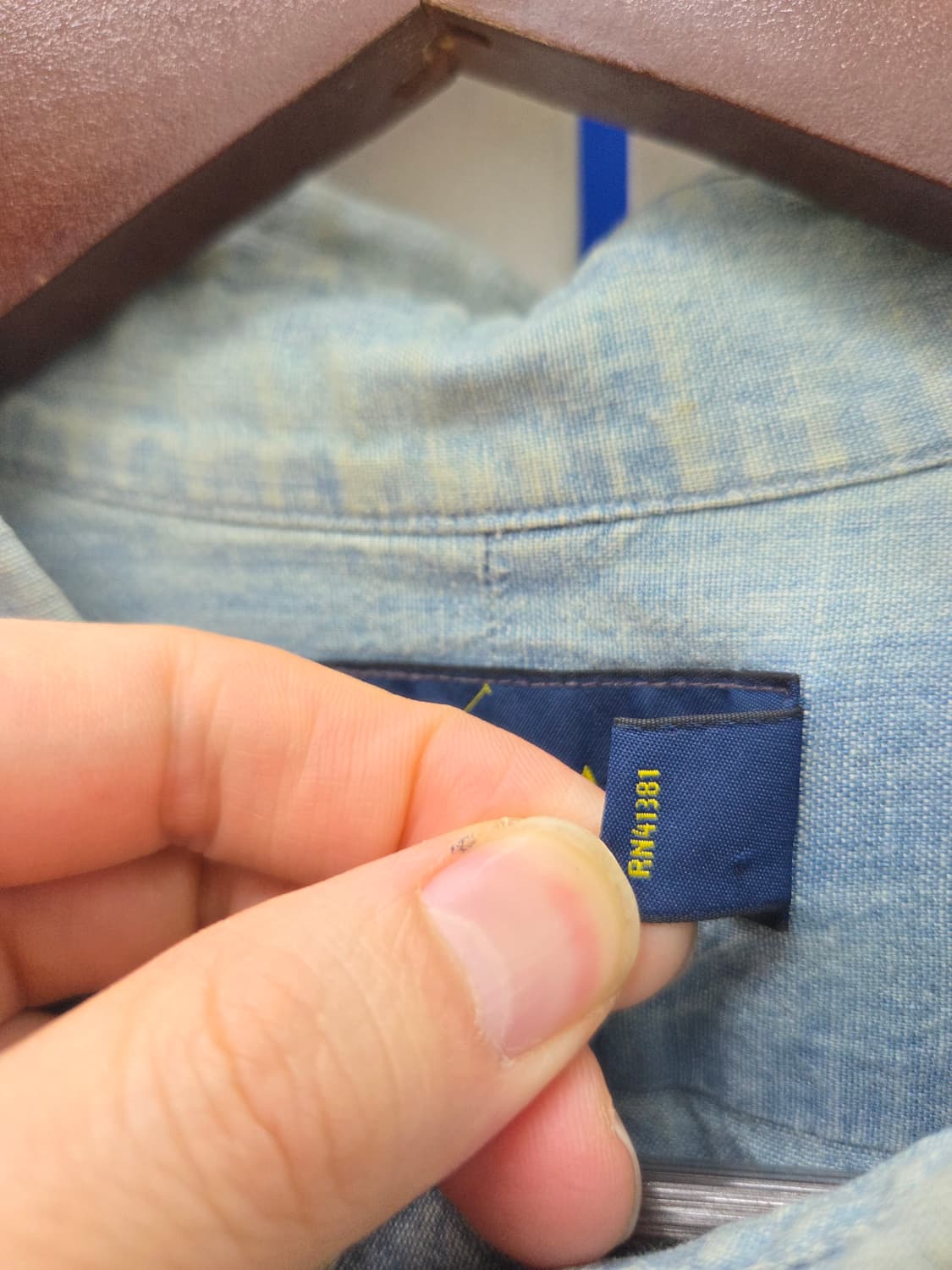 폴로 랄프로렌 샴브레이 셔츠 상품이미지4