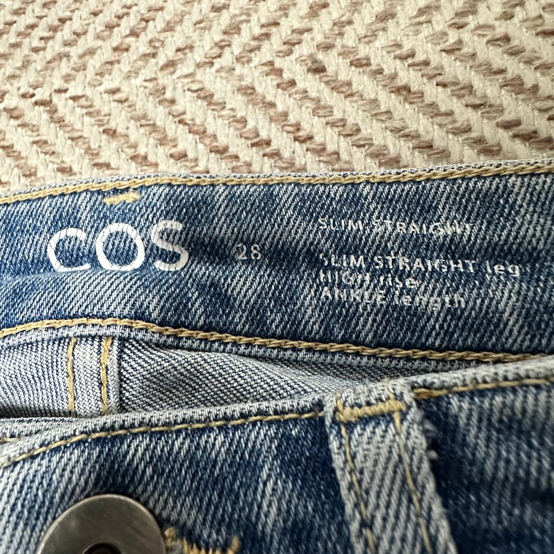 COS straight leg denim pants 상품이미지3