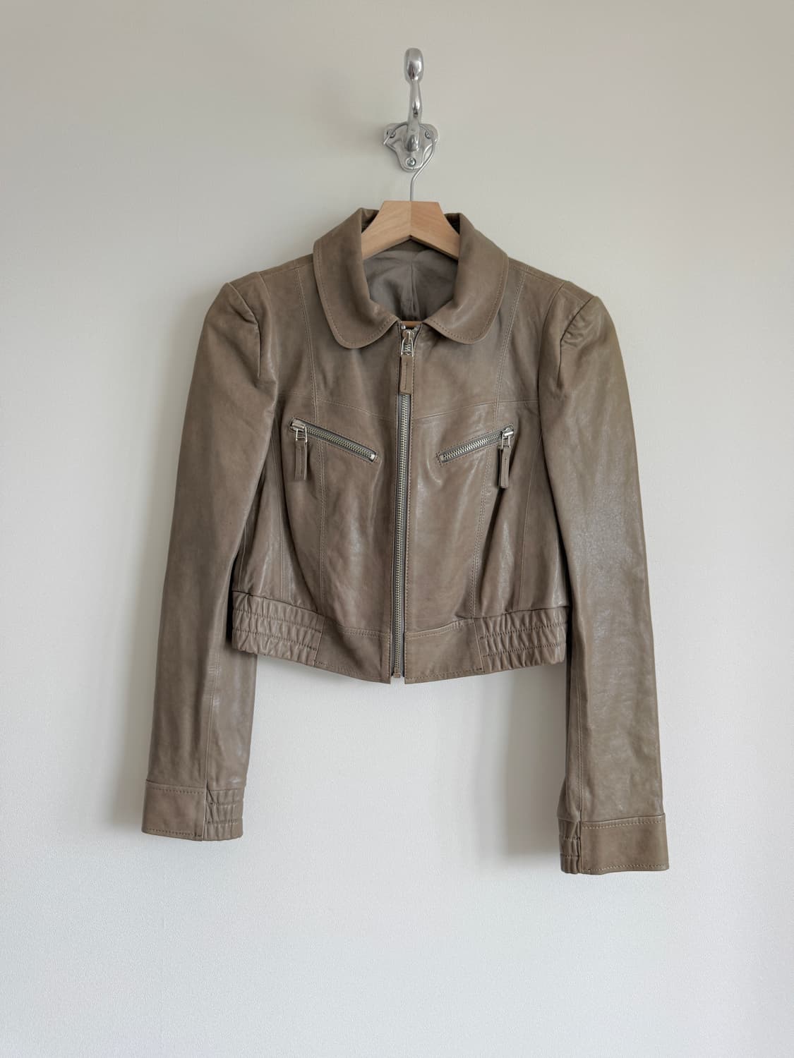 Pre owned 레더 자켓 상품이미지1