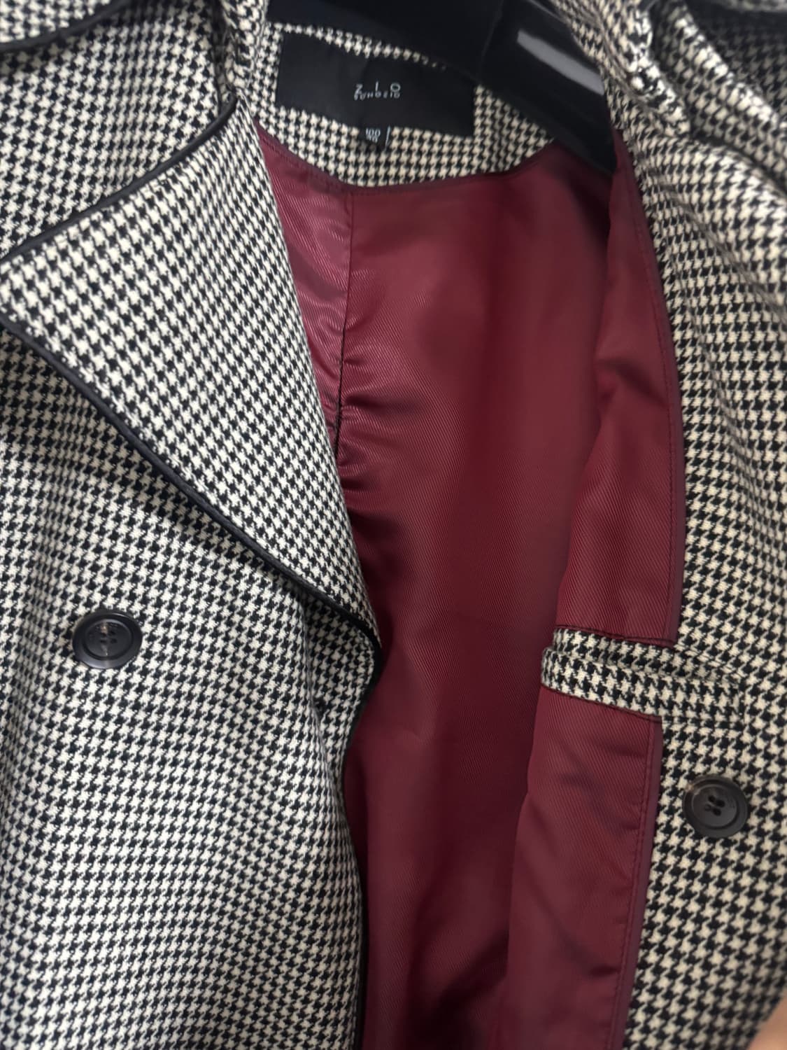 지오 송지오 컬렉션 트렌치코트 스타일 모직코트 남자100 /슬림105 상품이미지2