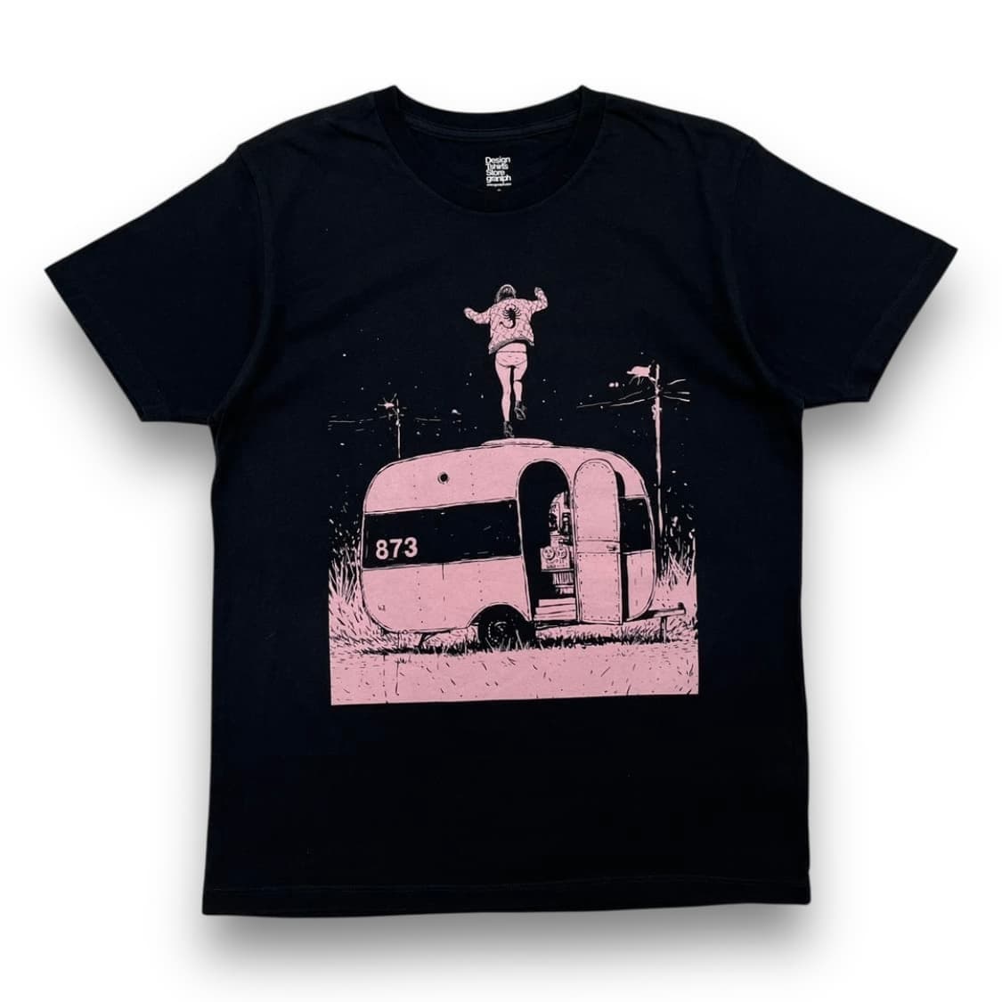 그라니프 873 카라반 킨키 걸 아트 반팔 티셔츠 상품이미지1