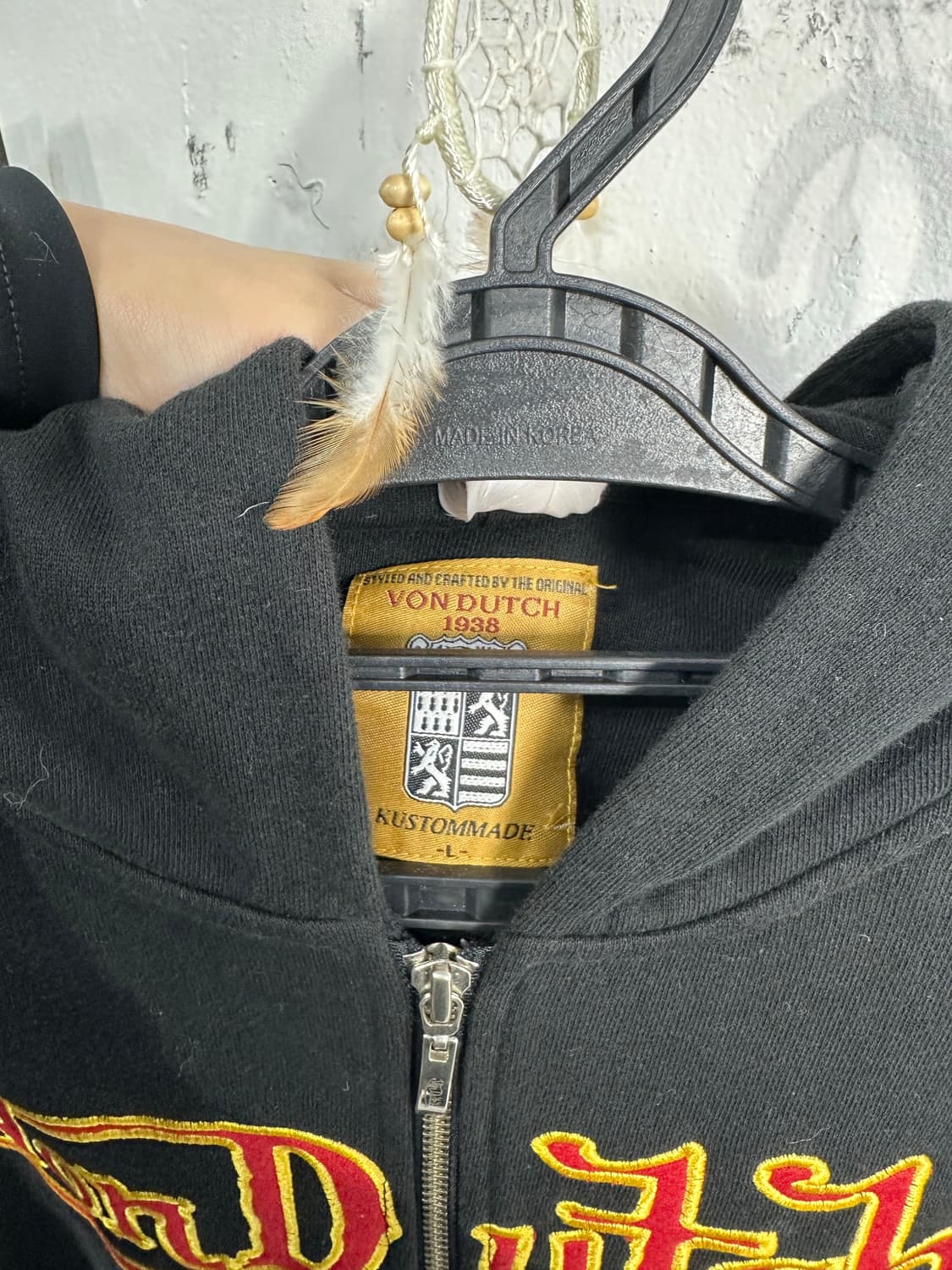 Jpn 일본빈티지 본더치 y2k 후드집업 져지 상품이미지9