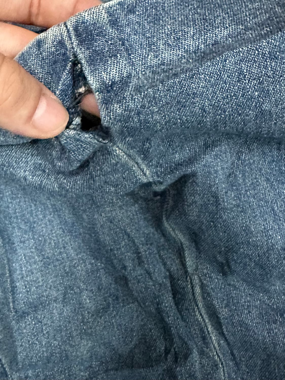 denim flower long sk 상품이미지4