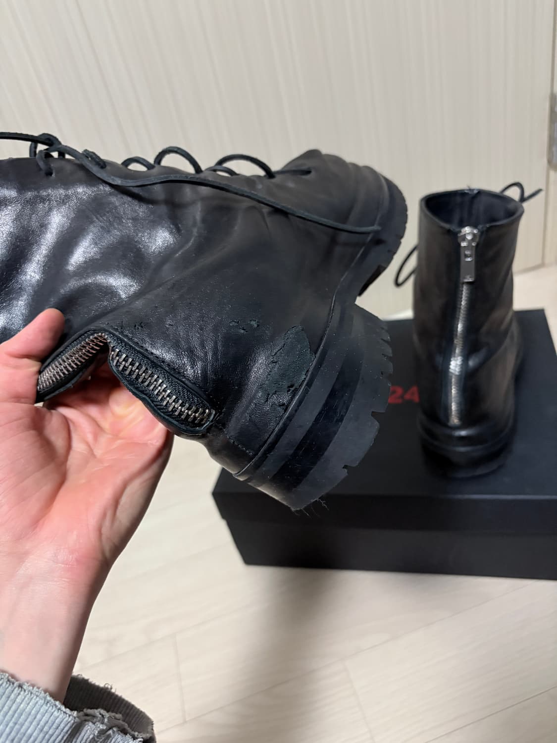 [44] 424 레이스드 업 마라톤 부츠 상품이미지5