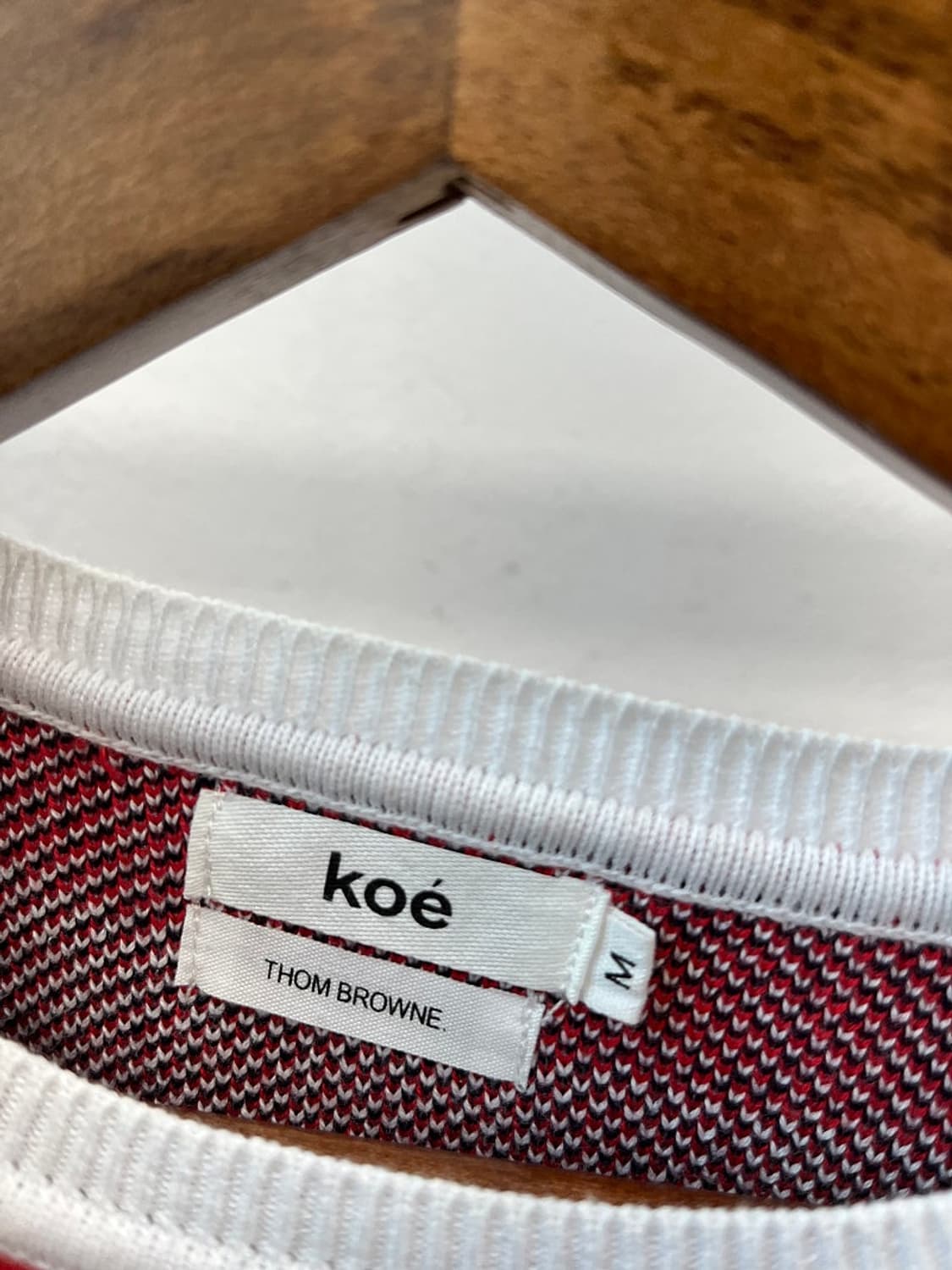 여) 톰브라운 x 코에 스트라이프 니트  상품이미지2