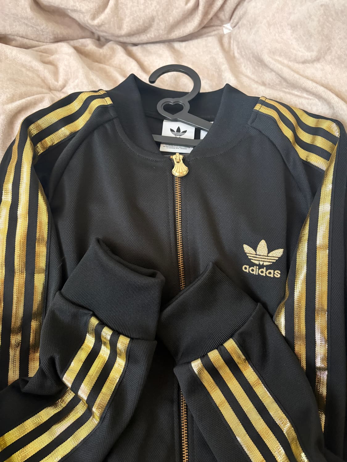 아디다스 SST 골드라인 블랙 트랙탑 xl 상품이미지2