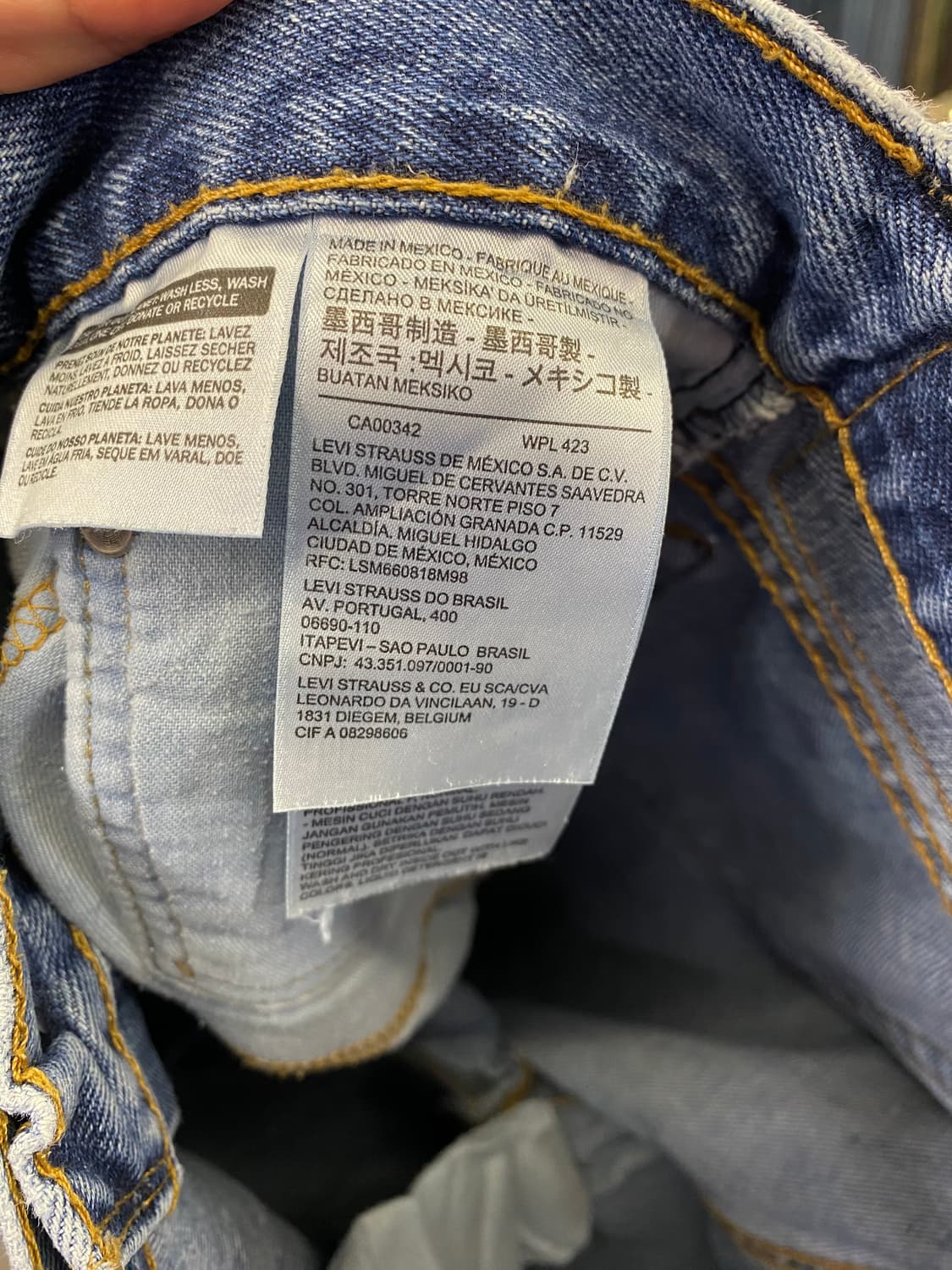 Levis 리바이스 517 데님팬츠 상품이미지8