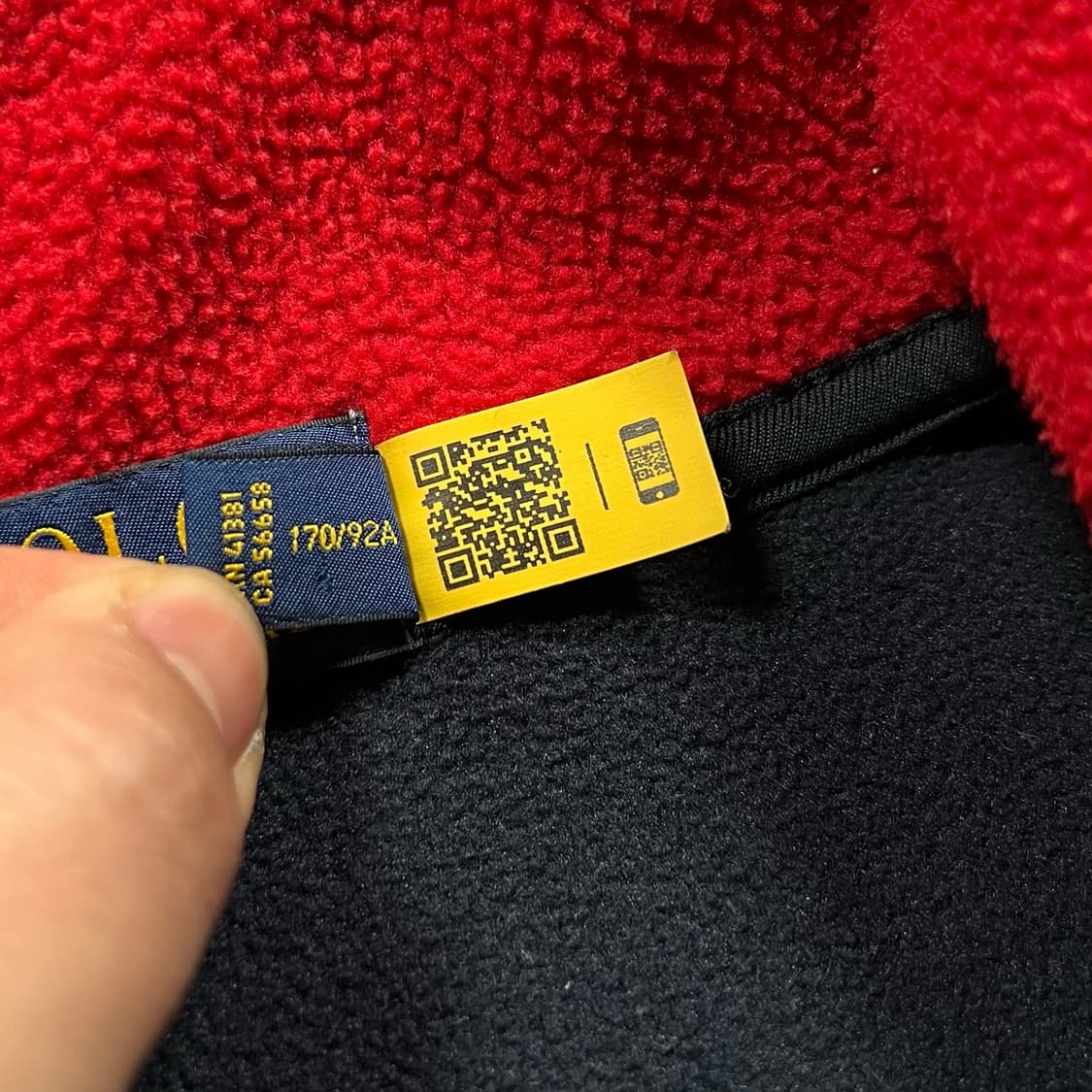 폴로 신형 성조기 하프집업 플리스 상품이미지6