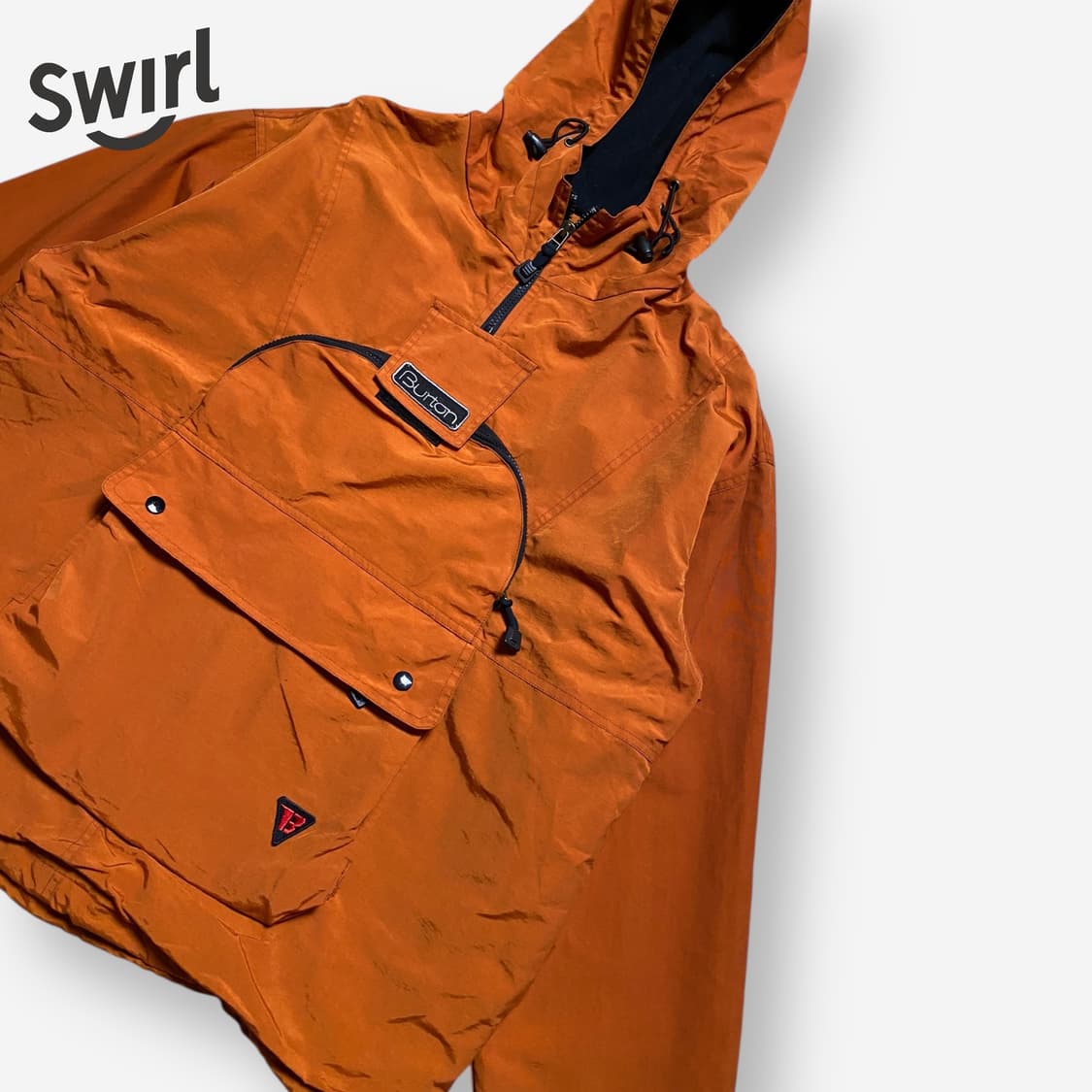 🌊Burton Anorak half zip-up hoodie parka 상품이미지4