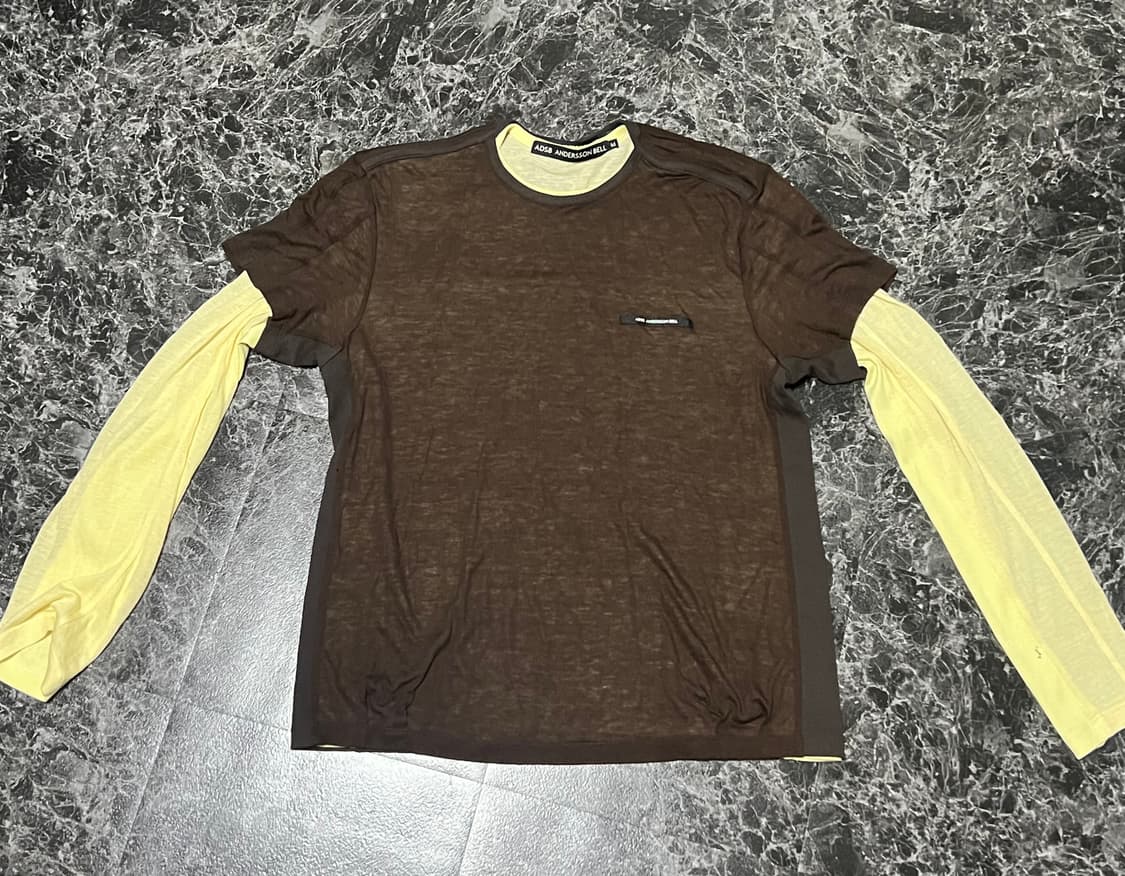ANDERSSON BELL BRAD LAYERED T-SHIRT  상품이미지1