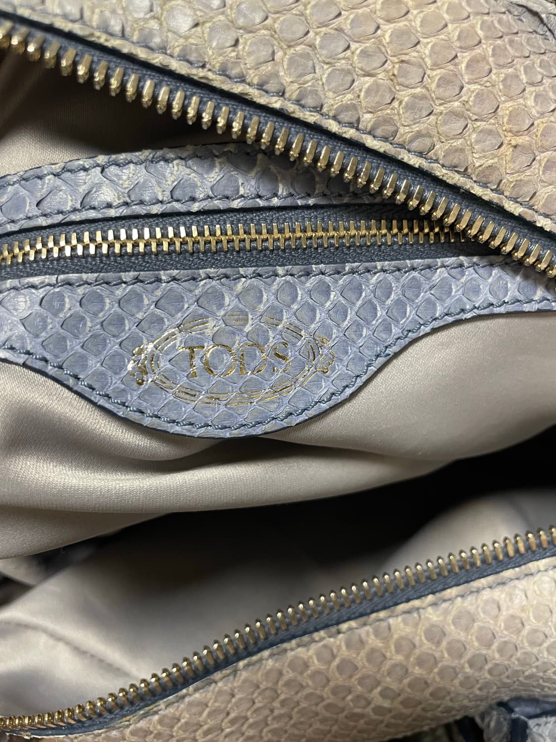 토즈 뱀피 토트백 겸 숄더백 정품 상품이미지2