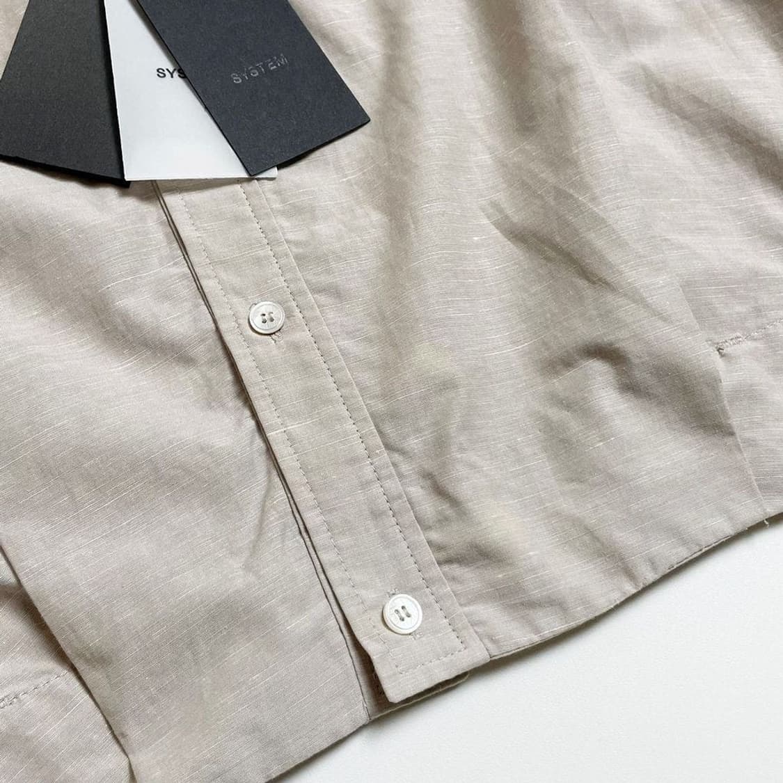 시스템 22FW 린넨 세일러 자켓 PR1913 상품이미지4