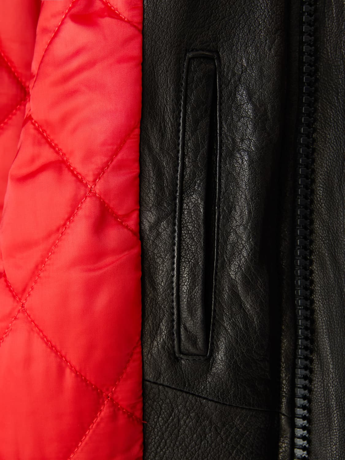 렉토 벤 크링클 BEN CRINKLE LEATHER JUMPER 상품이미지5