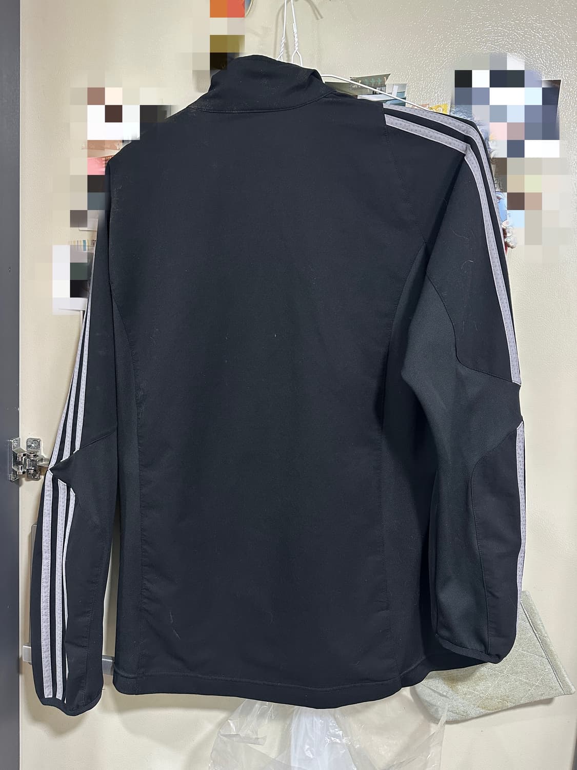 아디다스 블랙 트레이닝 자켓 상품이미지2