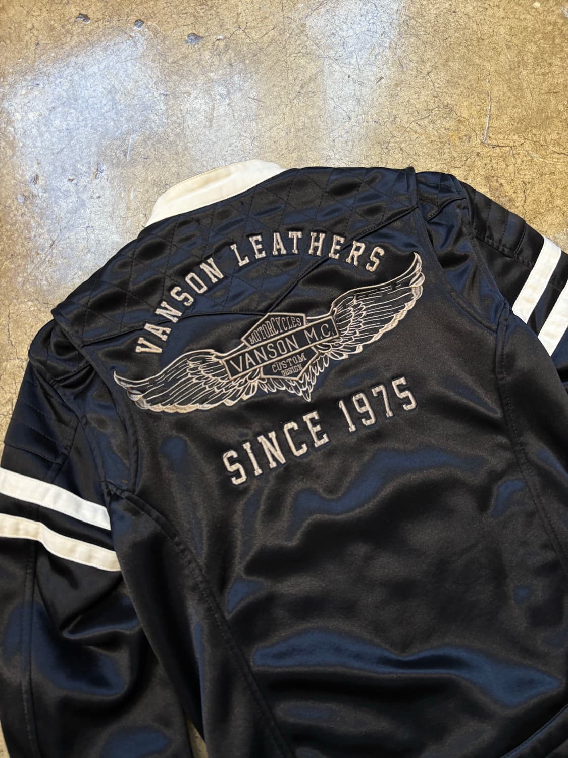 밴슨 vanson 레이싱 재킷 상품이미지3
