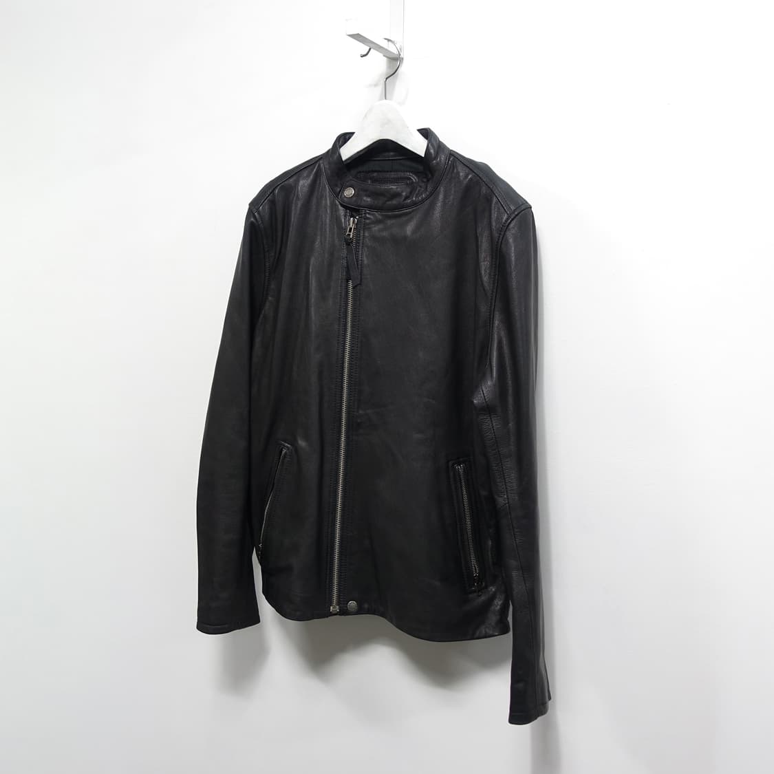 [XL]COEN 고트스킨 염소 가죽 레더 자켓 상품이미지2