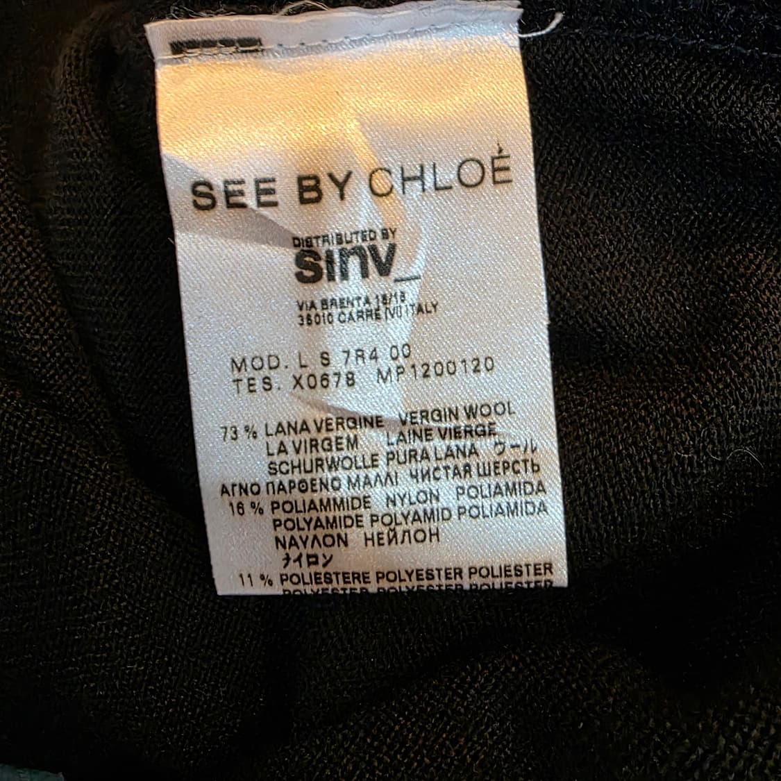 see by chloe 블루 메탈 미니 원피스  상품이미지6