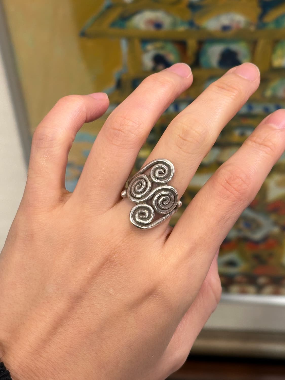 (Only 1)Musta Spiral Karensilver Ring 상품이미지1
