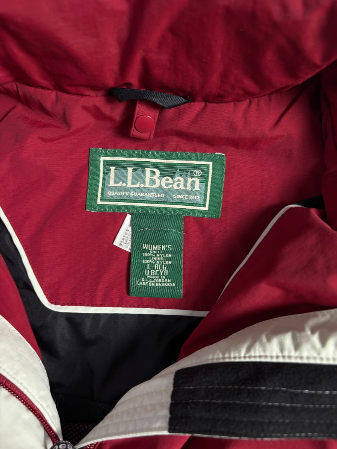 L.L Bean 엘엘빈 우먼 나일론 후드 자켓 L 상품이미지6
