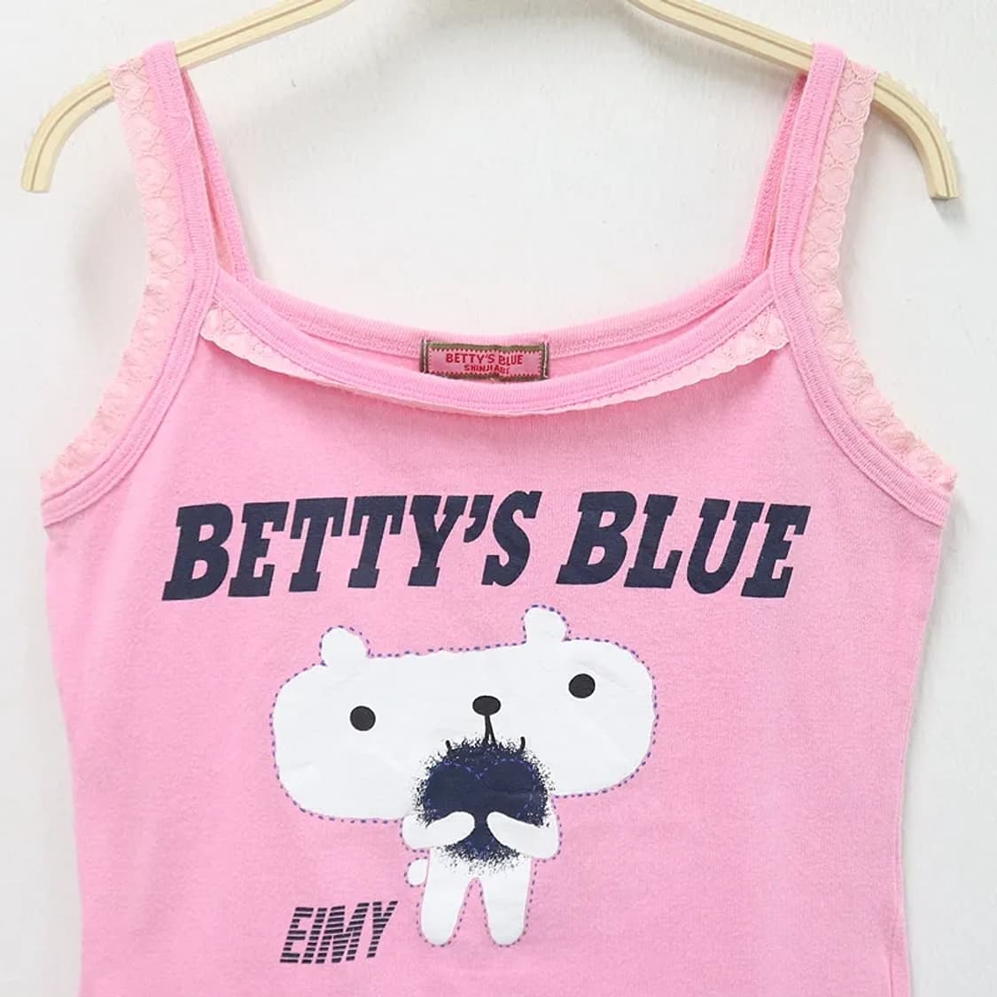 Betty's Blue Shinji Abe 키치 y2k 슬리브리스 상품이미지3