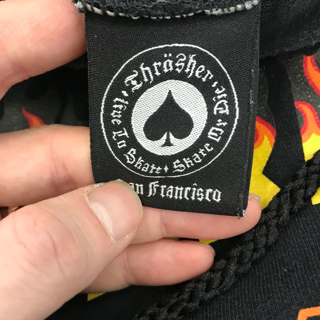 트레셔 THRASHER 플레임 후드 [XL] 상품이미지4