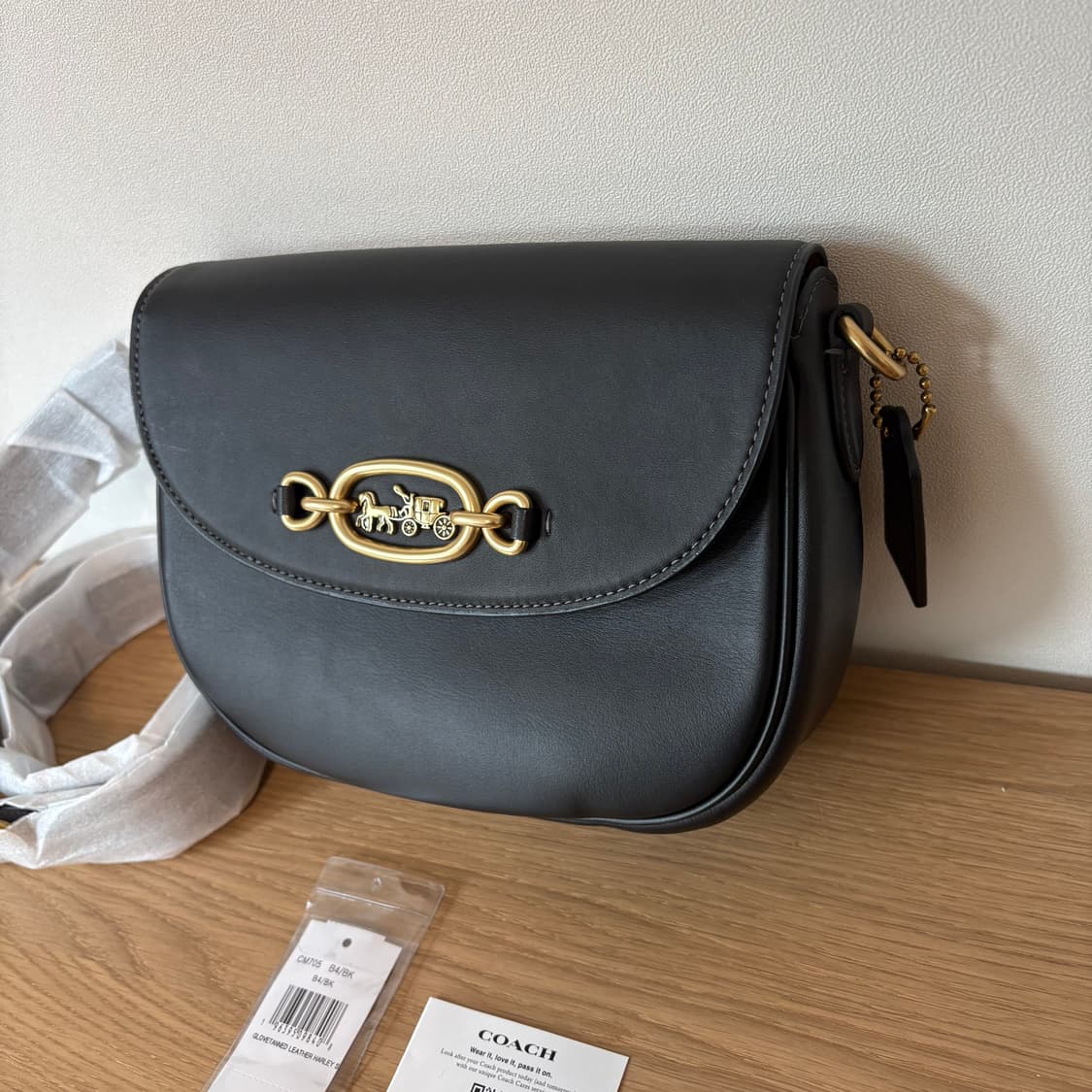 COACH 코치 할리 숄더백 블랙 상품이미지4