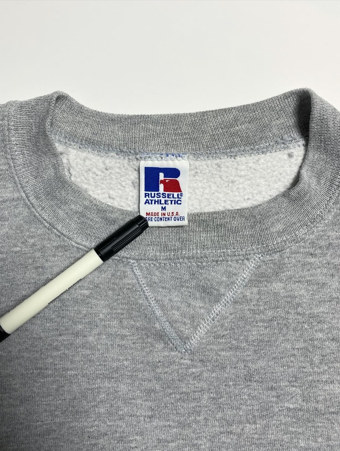 러셀 90s 빈티지 스웻셔츠 그레이 상품이미지3