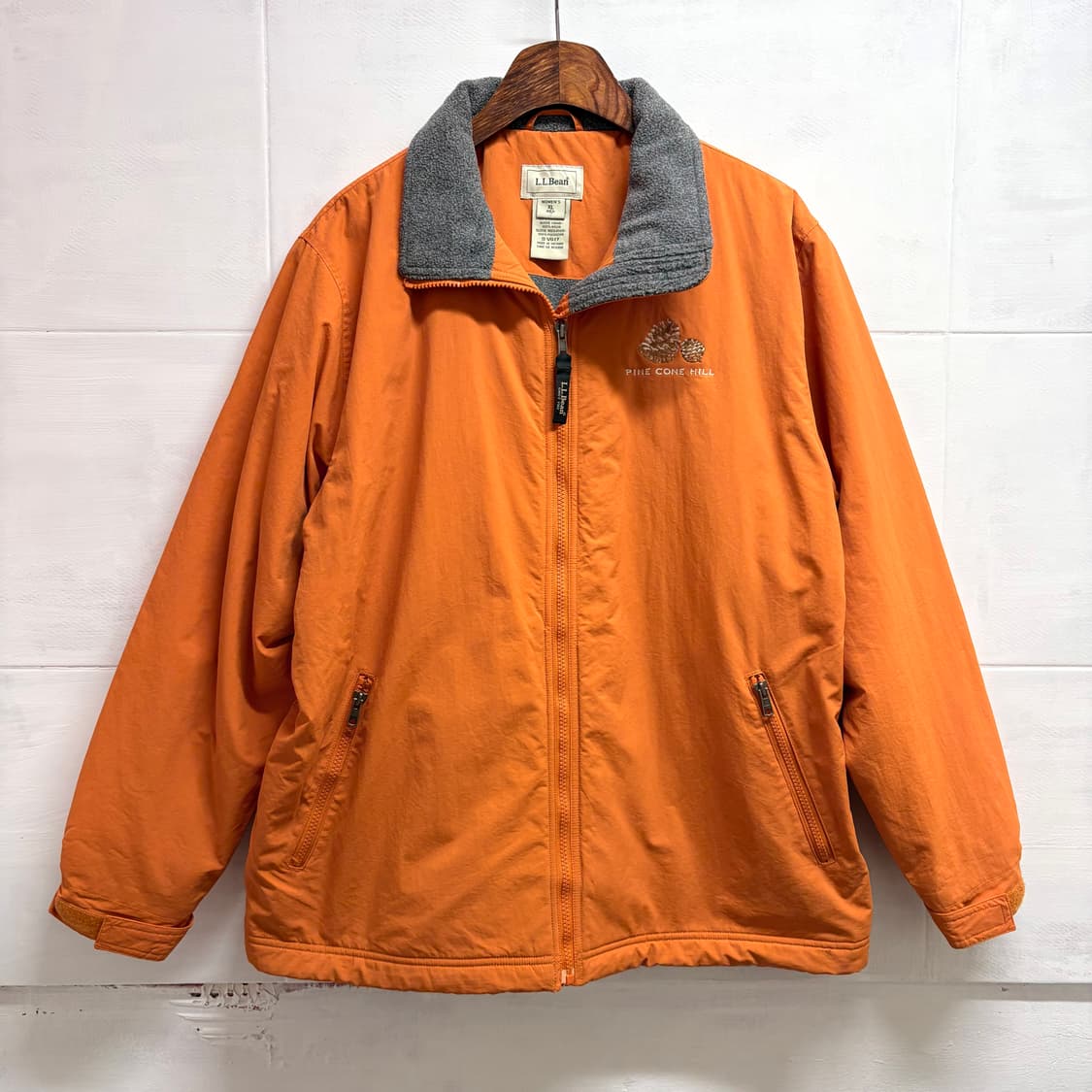 L.L.Bean 엘엘빈 오렌지 웜업 점퍼 XL 상품이미지1