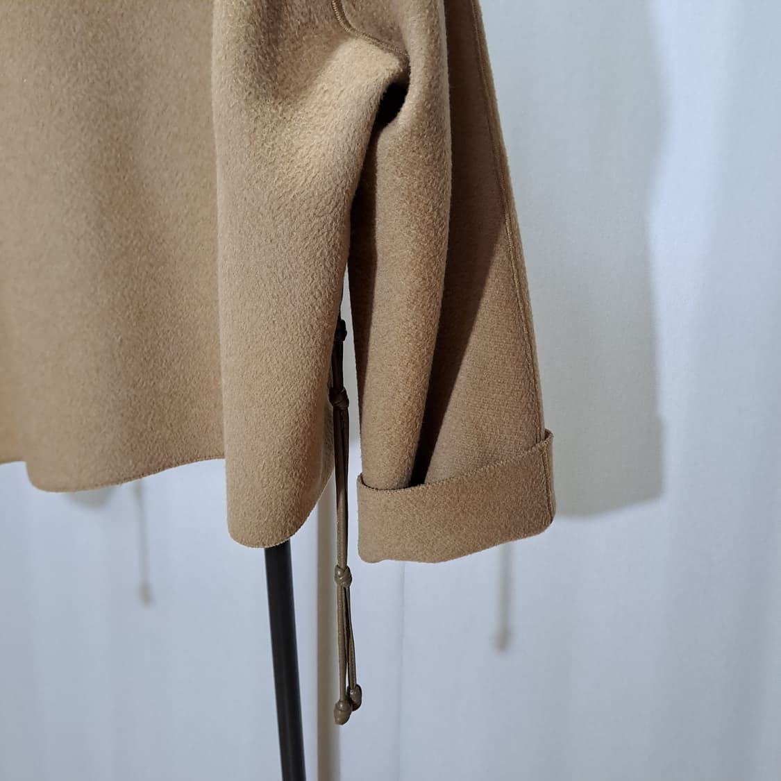 (택포) 한섬 랑방컬렉션 낙타 100% 숏 코트 82 B438 상품이미지6