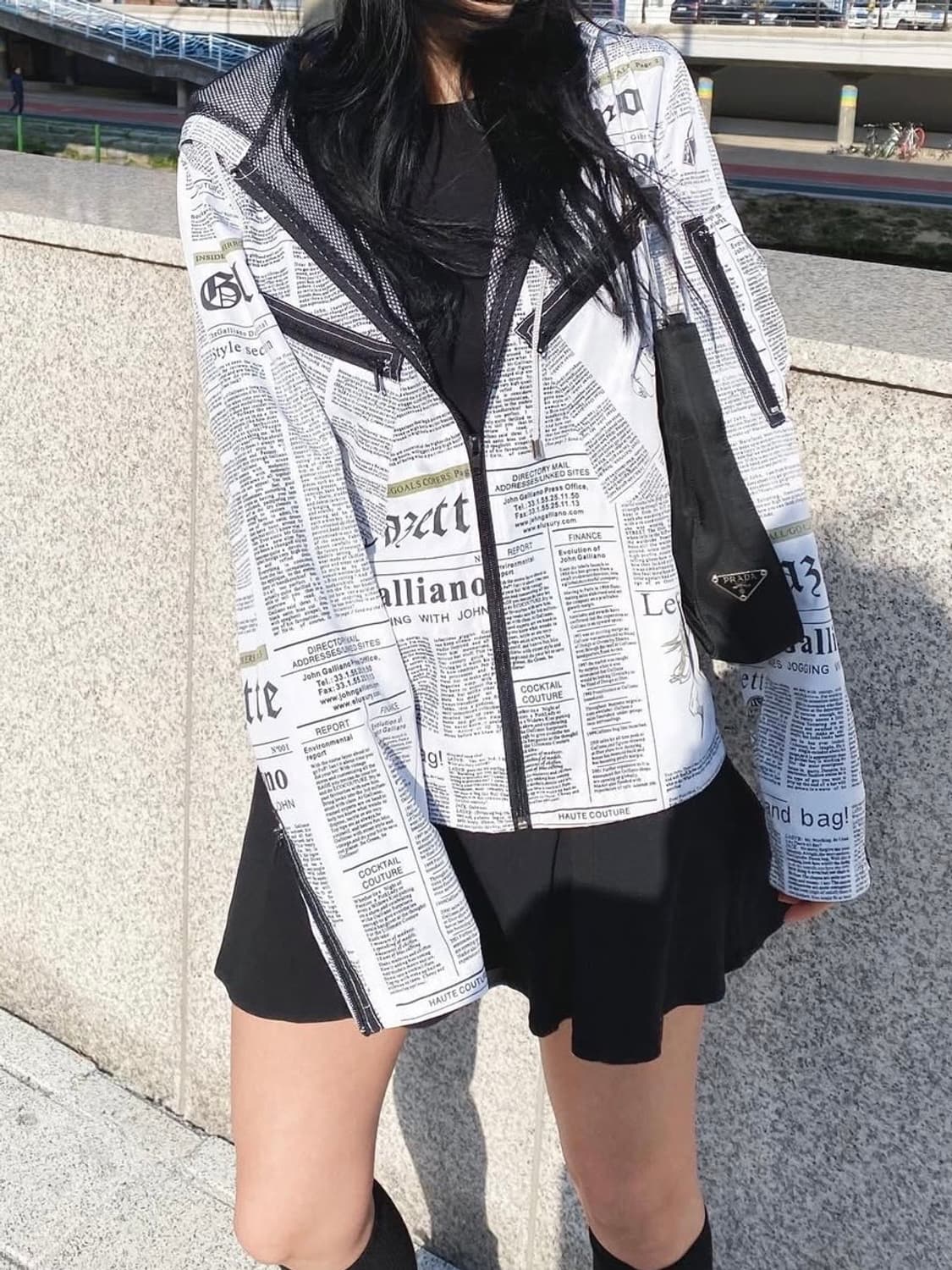 John Galliano  존갈리아노 아노락 후드집업 점퍼 상품이미지4