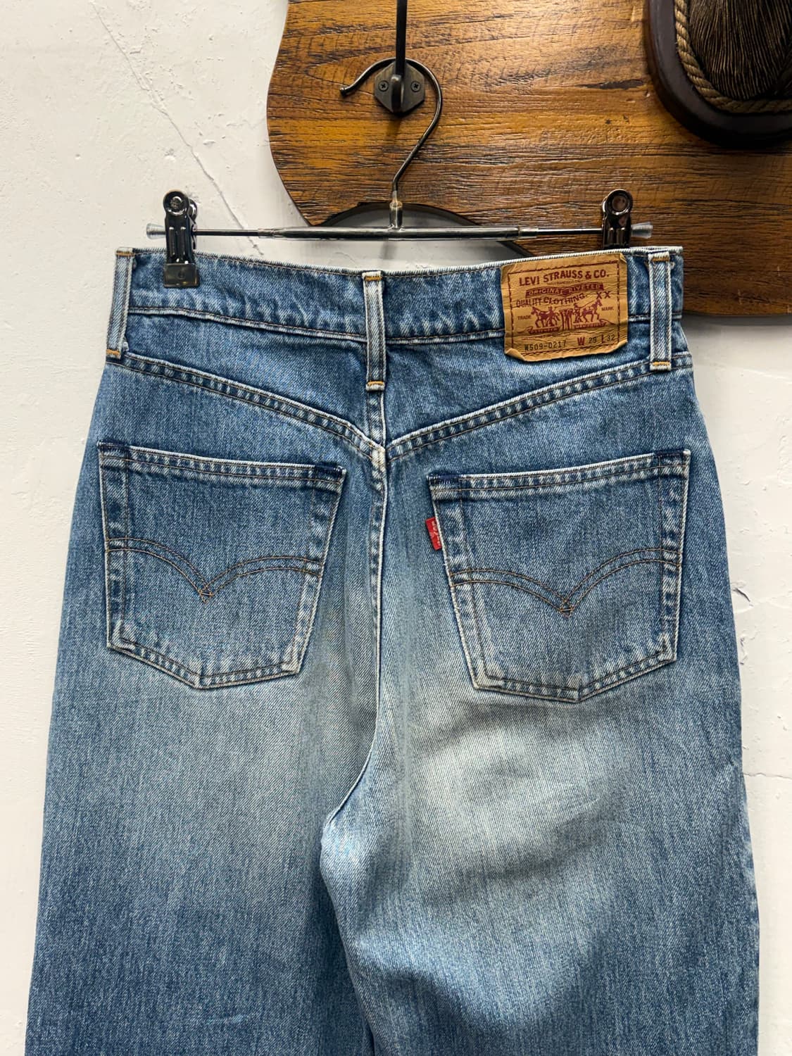 90s Japan Levi's W509 High Waisted Denim 상품이미지2