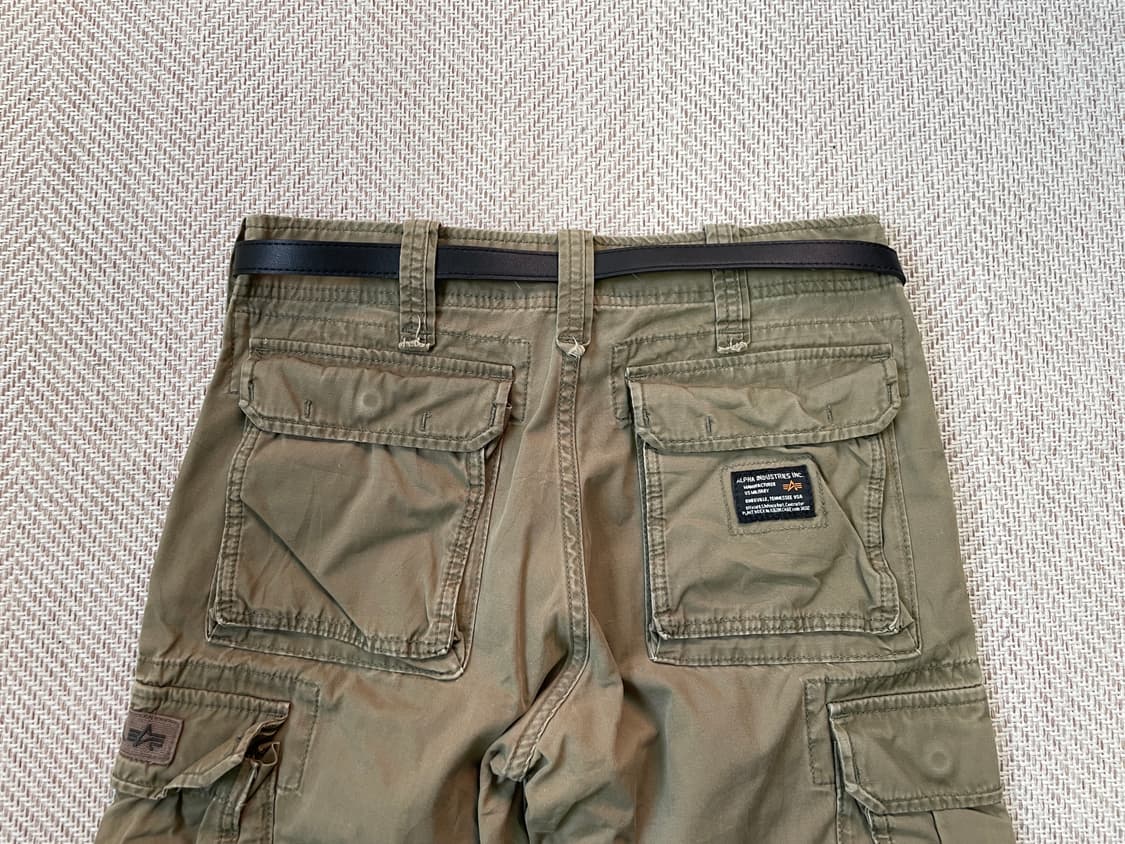 빈티지 레더 벨트 J03693 상품이미지3